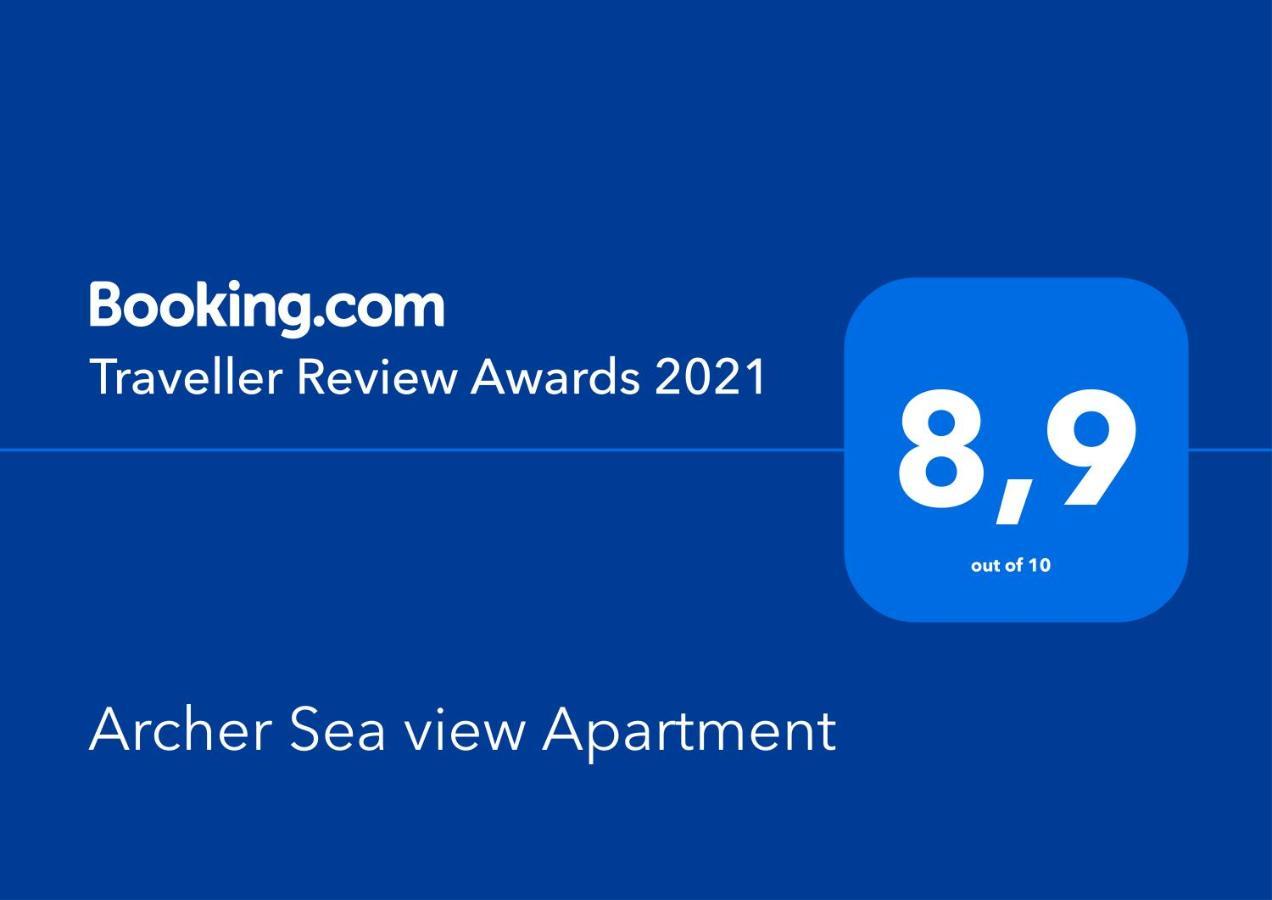 Archer - Sea View Apartment Athena Bagian luar foto