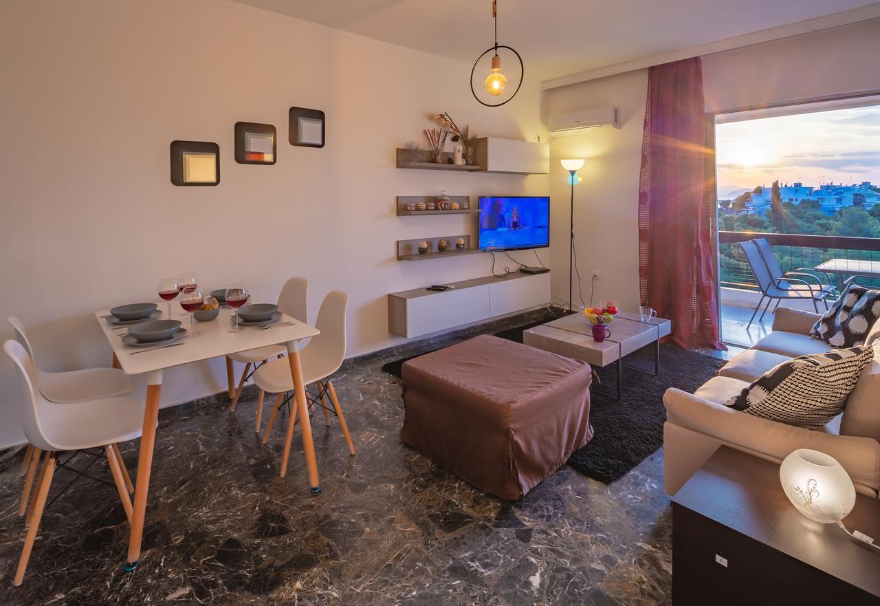 Archer - Sea View Apartment Athena Bagian luar foto